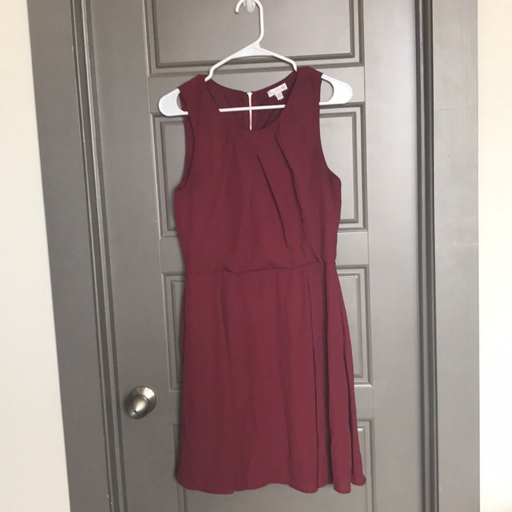 Maroon Charming Charlie dress